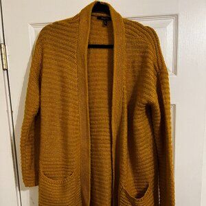Olivia Sky Yellow Long Cardigan